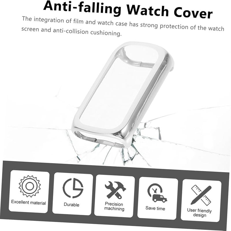 Balacoo 2Pcs TPU Rugged Watch Case Full Coverage Scratch Resistant for Luxe Series - Image 4